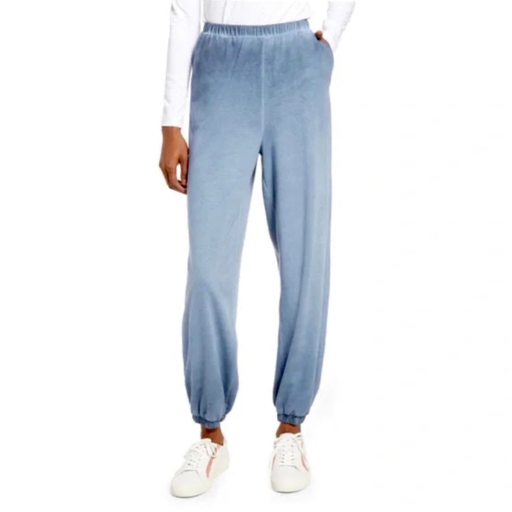 Nordstrom Treasure & Bond Oil Wash Cotton Blend Joggers In Navy Medium